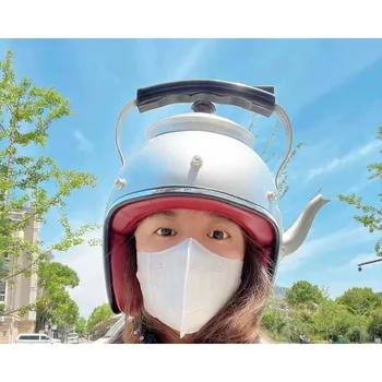 Чистая знаменитость шлем для электрической плиты Tiktok same electric шлем для электромобиля забавная альтернативная личность шлем для чайника