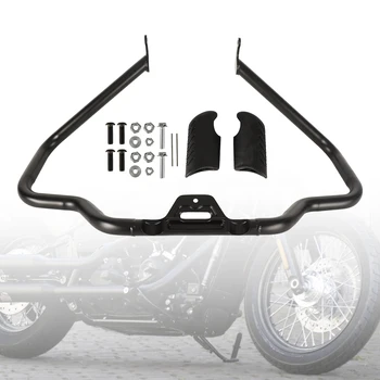 Защита двигателя Topteng, Защитная планка рамы, бампер для аксессуаров для мотоциклов Softail Fat Boy Heritage 18-23