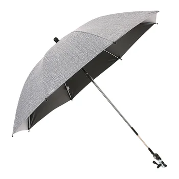 Универсальный зонтик для коляски: Солнцезащитный козырек для инвалидной коляски, Навес для защиты от ультрафиолетовых лучей, Солнца, дождя, ветрозащитной детской тележки, Зонтик