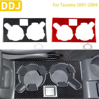 Для Toyota Tacoma 2001 2002 2003 2004 Аксессуары из углеродного волокна, подстаканник для салона автомобиля, рамка, отделка, наклейка, украшение