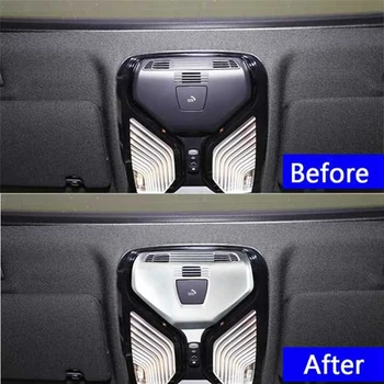 Накладка передней панели лампы для чтения BMW 5 6 серии GT/X3/X4 X5 G30 Аксессуары для Наклеек интерьера автомобиля