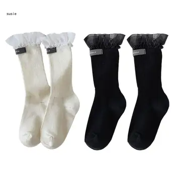 Японские сладкие носки X7YA, Колготки, Свободные носки, хлопковые летние носки для женщин