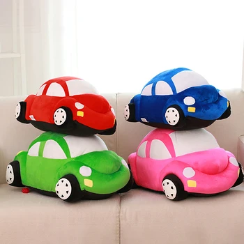Новая Автомобильная мягкая игрушка Kawaii Car Plush Doll Bedtime Friend Car Plushie Праздничный подарок для взрослых и детей Горячая распродажа