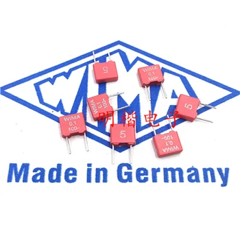 Бесплатная доставка 10шт WIMA Германия конденсатор MKS2 63V 100V 0,1 МКФ 63V 100v104 100nf P = 5 мм