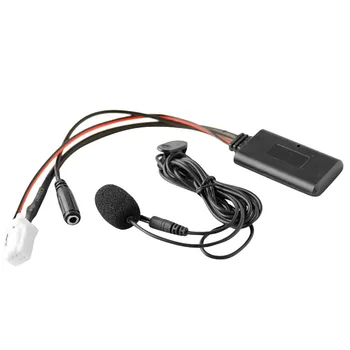 Автомобильный Bluetooth 5,0 Aux Вход Аудиокабель Микрофон Адаптер Громкой Связи 8Pin Штекер для Nissan Sylphy Tiida Qashqai Geniss