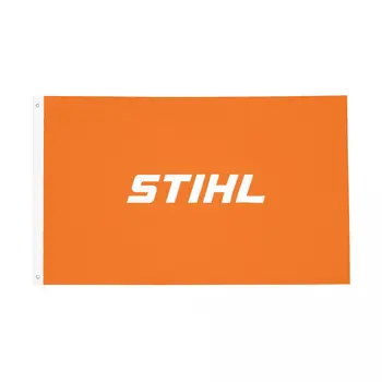 Логотип Stihls Tool Флаг Наружный баннер Украшение полиэфирной машины Яркий цвет 60x90 90x150 см Флаги