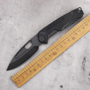 Фруктовый Нож со стальной ручкой G10 Тактический Инструмент EDC для кемпинга на открытом воздухе, охоты, Рыбалки, карманного выживания