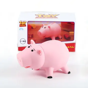 История игрушек 4 Копилки Hamm the Piggy Bank Q Версия 21 см ПВХ Фигурки мини Куклы Детские игрушки модель для детского подарка