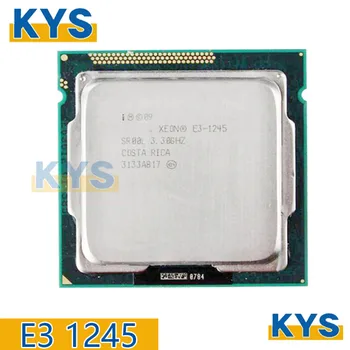 Процессор Intel для Xetron E3-1245 3,3 ГГц SR00L с четырехъядерным процессором 8M Cache LGA 1155 CPU Процессор E3 1245