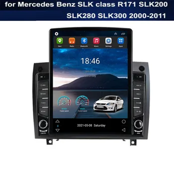Android 12 Для Benz SLK class R171 SLK200 SLK280 SLK300 2000-2011 Tesla Тип Автомобиля Радио Мультимедийный Видеоплеер Навигация GPS