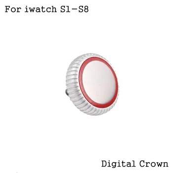 Для Apple Watch Series 1 2 3 4 5 6 7 8 SE LTE GPS Алюминиевый корпус Средняя рамка Сменный безель Кнопка бокового ролика Цифровая заводная головка