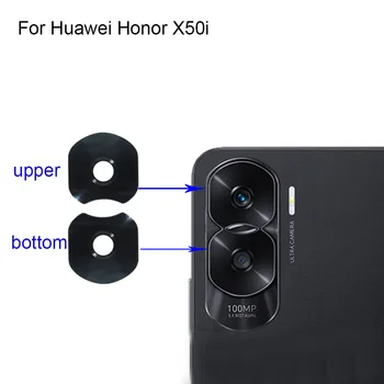 Протестировано Новое для Huawei Honor X50i, стеклянная линза камеры заднего вида для Huawei Honor X 50i, Замена запасных частей