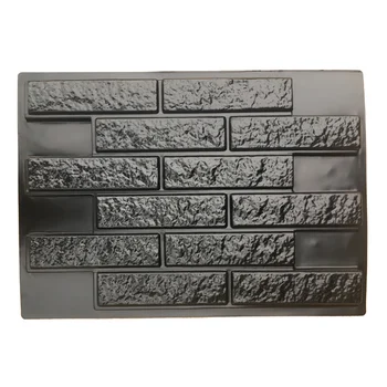 Бетонная штукатурная плитка, Кирпичи, для декора стеновых панелей, для искусства, Производитель цементных кирпичей, Вертикальные штампы из бетона