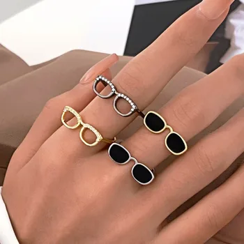 2023 Новое Модное Милое кольцо для очков, несколько минималистичных Регулируемых колец, Богемное кольцо на палец, Ювелирные Аксессуары для женщин и девочек