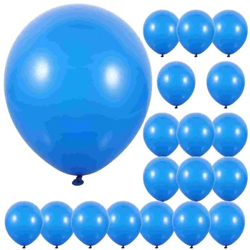 50 Шт Королевский Синий Латексный воздушный шар Свадебные наборы Комплект Украшений на День рождения Номер для вечеринки Эмульсионная сцена в помещении Оптом
