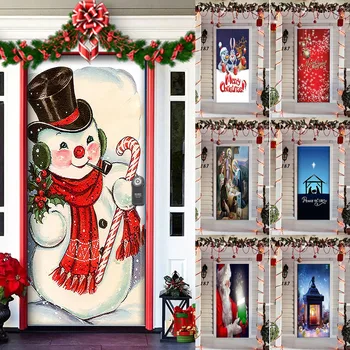Хэллоуин, Рождество, дверная крышка, шрифт, обои, наклейка и наклейка, цветы, бабочки, наклейки на стены, детские наклейки на стены для девочек