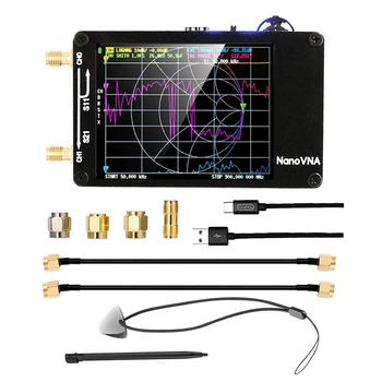 Модернизированный анализатор сетевой антенны H Vector 10 кГц-1,5 ГГц MF HF VHF UHF для слота для SD-карты Цифровой тестер