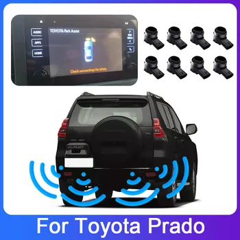 Датчики парковки для Автомобилей Toyota Prado 2018 2019 2020-2023 Оригинальная Система Помощи При парковке Резервного Радара