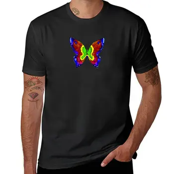 Новая футболка nick mason butterfly tee 21, спортивные рубашки, футболки оверсайз, футболки с коротким рукавом, футболки для мужчин, хлопок