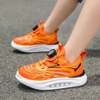 Damyuan, модная удобная обувь для мальчиков больших размеров, нескользящие Модные кроссовки, дышащие детские кроссовки для бега, уличная повседневная обувь
