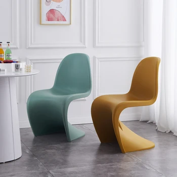 Дизайнерское игровое кресло для гостиной Роскошные Дизайнерские Обеденные стулья с акцентом Мобильный офис Cadeiras Para Mesa De Jantar Мебель FYXP