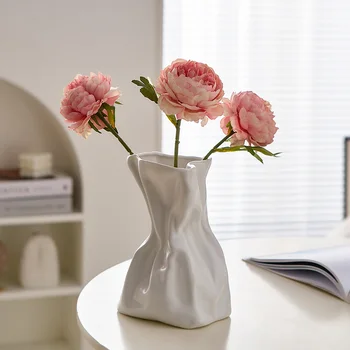 Современные идеи, Художественная ваза для сухих цветов, вазы для домашнего декора в скандинавском стиле, вазы для свадебного декора, Вазы для цветочных горшков и кашпо