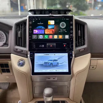 Цифровая панель переменного тока/C для Toyota Land Cruiser LC200 2016-2022 ЖК-дисплей с кондиционером HD-экран с двойным USB