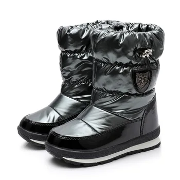 Детские зимние непромокаемые ботинки Россия Детский спорт Путешествия на открытом воздухе Походные кроссовки Обувь для мальчиков и девочек повседневные детские ботинки