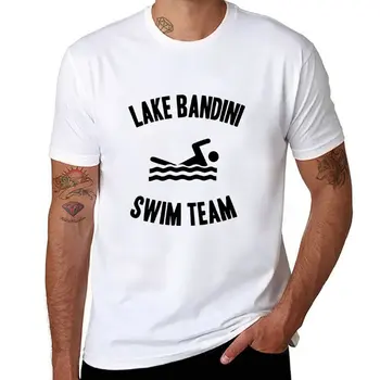 Футболка команды по плаванию Lake Bandini, спортивные рубашки, футболки с рисунком, футболки, мужская одежда