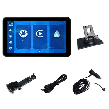 Автомобильный беспроводной планшет CarPlay с 7-дюймовым сенсорным экраном, Android-радио, мультимедийный плеер Bluetooth, автомобильный стерео MP5-плеер A