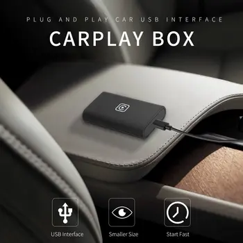 Беспроводной Адаптер Carplay для iPhone Toyota Mazda Nissan Camry Suzuki Subaru Citroen Audi Mercedes Kia Ford Opel IOS15 Spotify BT
