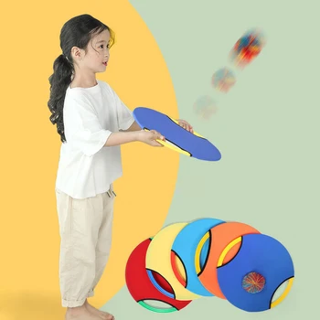 Интерактивная игра для совместной работы детей и взрослых на открытом воздухе, вечеринка для родителей и детей, забавная игра с эластичным дисковым мячом, обучающая игрушка для метания