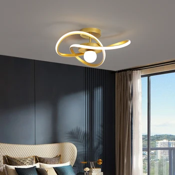 Креативные светильники для спальни, современные и минималистичные светильники для маленькой гостиной, роскошные рестораны Nordic Light, персонализированные новые светодиодные лампы l