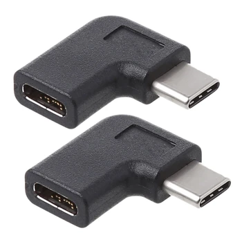 2X Прямоугольный USB 3.1 Type C для мужчин и женщин USB-C Конвертер Адаптер