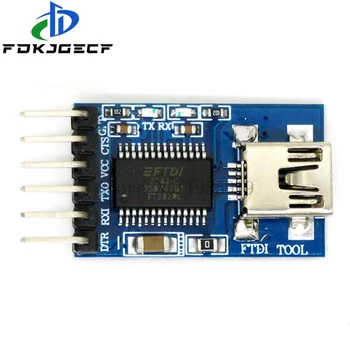 Модуль последовательного адаптера FT232 FTDI USB-TTL для Arduino Mini Port FT232RL 3,3 В 5,5 В