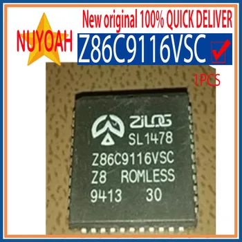 100% новый оригинальный микроконтроллер Z86C9116VSC COMS Z8 без ПЗУ, 8-разрядный, 16 МГц, CMOS, PQCC44, ПЛАСТИК