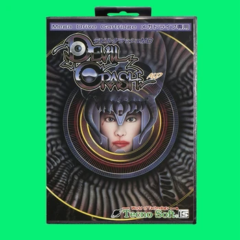 Популярный игровой картридж Devil Crash с 16-битной карточкой MD в коробке для Sega Megadrive / Genesis